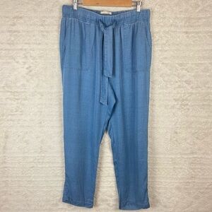 CYNTHIA ROWLEY 100% Lyocell Pull On Pants Drawstring XL